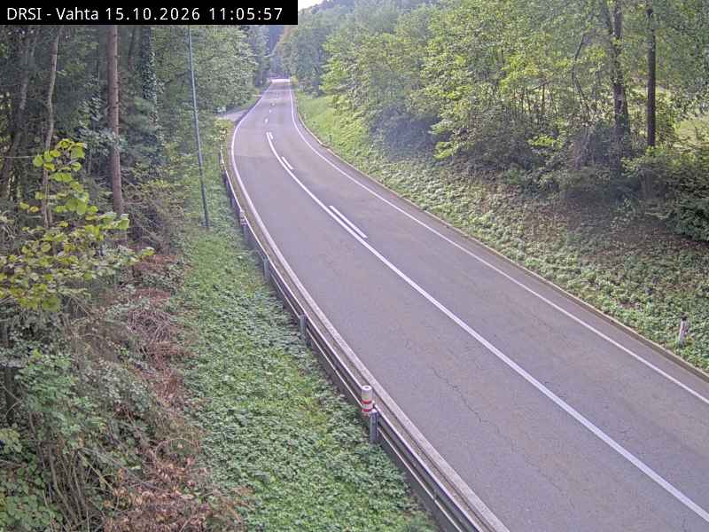 Kamera Vahta, cestna kamera, posnetek 15. 10. 2026, 10:06